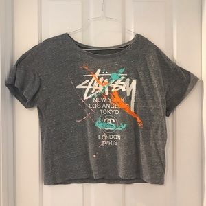 Cropped Stüssy Tee